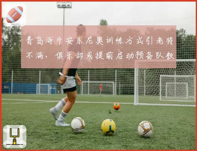 青岛海牛安东尼奥训练方式引老将不满，俱乐部或提前启动预备队教练上位计划