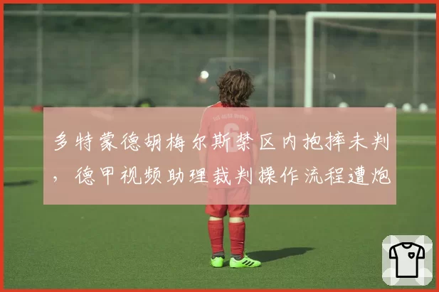 多特蒙德胡梅尔斯禁区内抱摔未判，德甲视频助理裁判操作流程遭炮轰