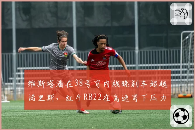 维斯塔潘在38号弯内线晚刹车超越诺里斯，红牛RB22在高速弯下压力调校占优，荷兰人连续第三年在匈牙利站夺冠，领先优势扩大至28分